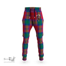 Scottish Byres (Byses) Clan Family Crest Tartan Joggers Pants