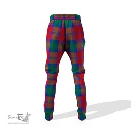 Scottish Byres (Byses) Clan Family Crest Tartan Joggers Pants