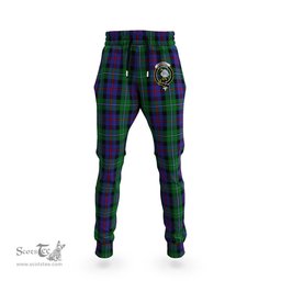 Scottish Campbell of Cawdor Clan Family Crest Tartan Joggers Pants
