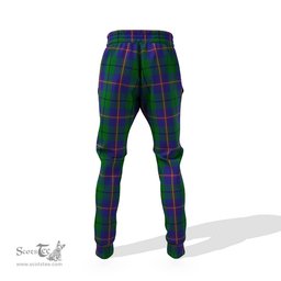 Scottish Carmichael Clan Family Crest Tartan Joggers Pants
