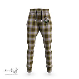 Scottish Buchanan Dress Clan Family Crest Tartan Joggers Pants