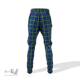Scottish Campbell Argyll Ancient Clan Family Crest Tartan Joggers Pants