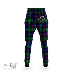 Scottish Calder Modern Clan Family Crest Tartan Joggers Pants