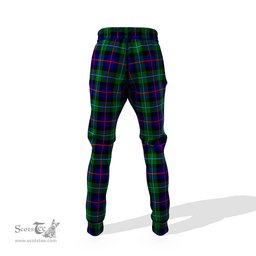 Scottish Calder Modern Clan Family Crest Tartan Joggers Pants