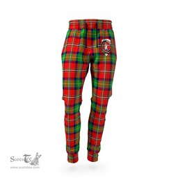 Scottish Boyd Modern Clan Family Crest Tartan Joggers Pants