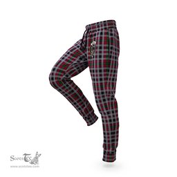 Scottish Borthwick Clan Family Crest Tartan Joggers Pants