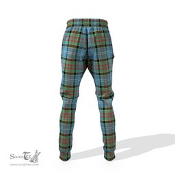 Scottish Cathcart Clan Family Crest Tartan Joggers Pants