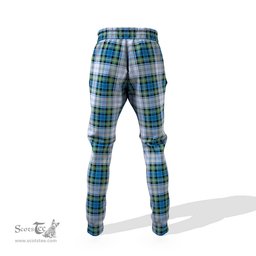Scottish Campbell Dress Ancient Clan Family Crest Tartan Joggers Pants