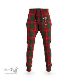 Scottish Chisholm Clan Family Crest Tartan Joggers Pants