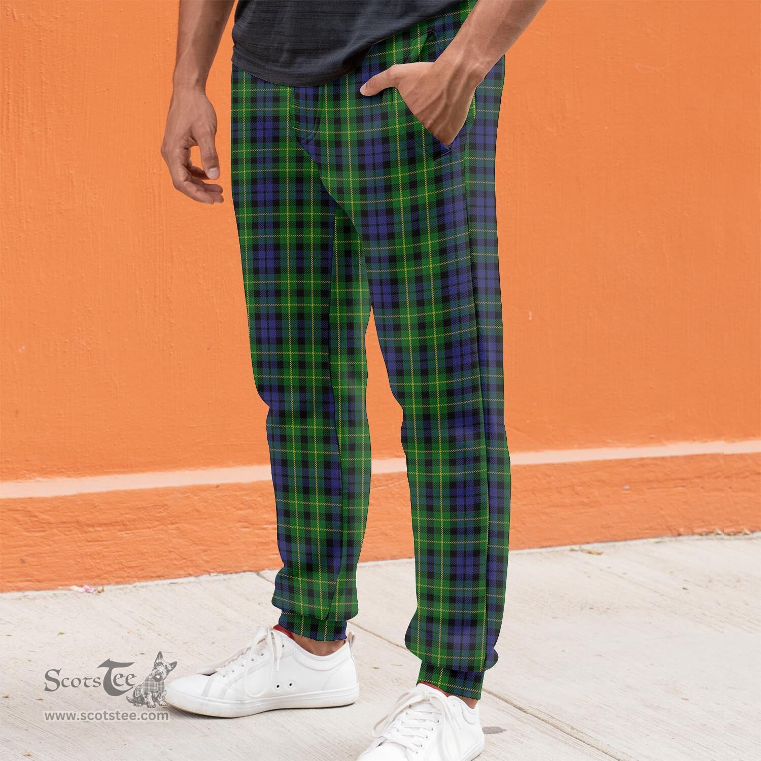 Scottish Campbell of Breadalbane Clan Tartan Joggers Pants