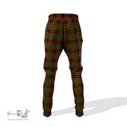 Scottish Buchan Modern Clan Family Crest Tartan Joggers Pants