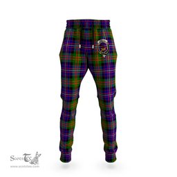 Scottish Cameron of Erracht Modern Clan Family Crest Tartan Joggers Pants