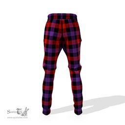 Scottish Broun Modern Clan Family Crest Tartan Joggers Pants