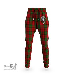 Scottish Dunbar Clan Family Crest Tartan Joggers Pants