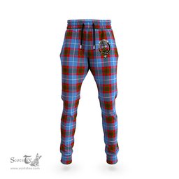 Scottish Congilton Clan Family Crest Tartan Joggers Pants