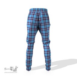 Scottish Elliot Ancient Clan Family Crest Tartan Joggers Pants