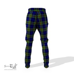 Scottish Colquhoun Modern Clan Family Crest Tartan Joggers Pants