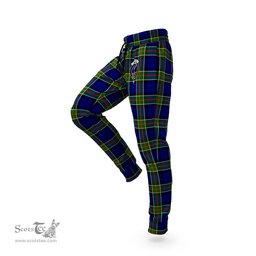 Scottish Colquhoun Modern Clan Family Crest Tartan Joggers Pants