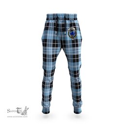Scottish Clark (Lion) Ancient Clan Family Crest Tartan Joggers Pants