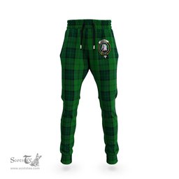 Scottish Dunbar Hunting Clan Family Crest Tartan Joggers Pants
