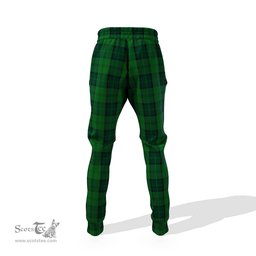 Scottish Dunbar Hunting Clan Family Crest Tartan Joggers Pants