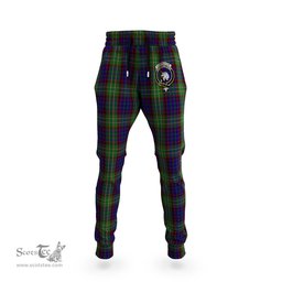 Scottish Cunningham Hunting Clan Family Crest Tartan Joggers Pants