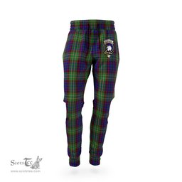 Scottish Cunningham Hunting Clan Family Crest Tartan Joggers Pants
