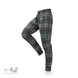 Scottish Craig Ancient Clan Family Crest Tartan Joggers Pants