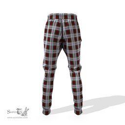 Scottish Fraser Dress Clan Family Crest Tartan Joggers Pants