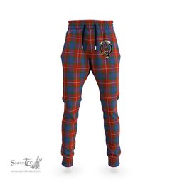 Scottish Fraser Ancient Clan Family Crest Tartan Joggers Pants