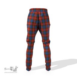 Scottish Fraser Ancient Clan Family Crest Tartan Joggers Pants