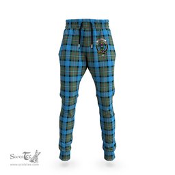 Scottish Fergusson Ancient Clan Family Crest Tartan Joggers Pants