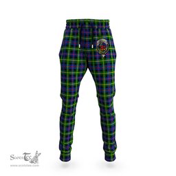 Scottish Farquharson Modern Clan Family Crest Tartan Joggers Pants