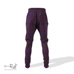 Scottish Cumming Clan Family Crest Tartan Joggers Pants