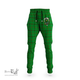 Scottish Don Clan Family Crest Tartan Joggers Pants