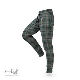 Scottish Craig Clan Family Crest Tartan Joggers Pants