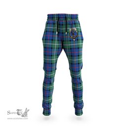 Scottish Davidson of Tulloch Clan Family Crest Tartan Joggers Pants