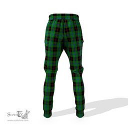 Scottish Douglas Black Clan Family Crest Tartan Joggers Pants