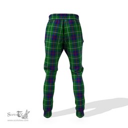 Scottish Duncan Clan Family Crest Tartan Joggers Pants