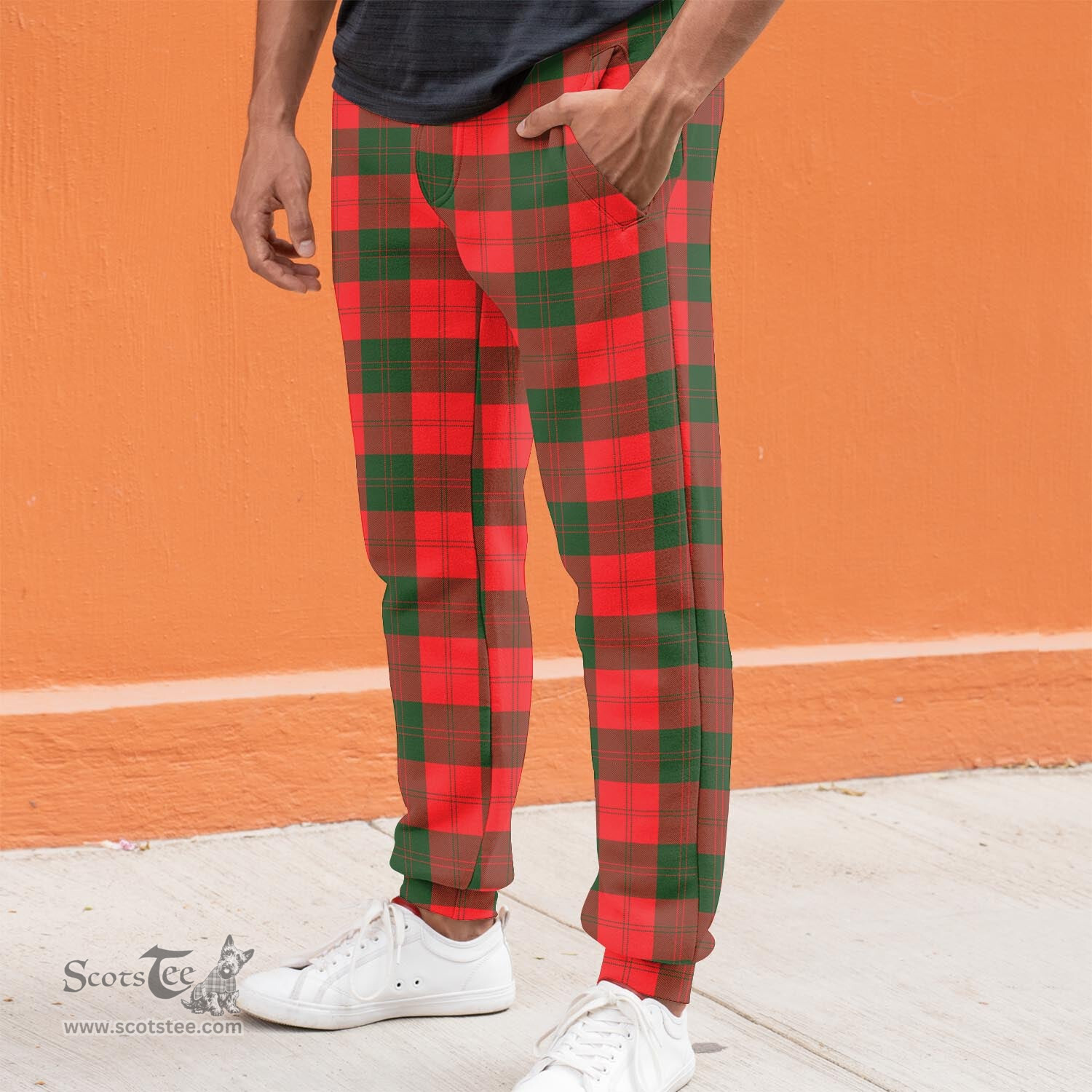Scottish Erskine Modern Clan Tartan Joggers Pants