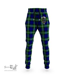 Scottish Forbes Modern Clan Family Crest Tartan Joggers Pants
