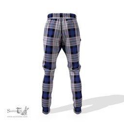 Scottish Ferguson Dress Clan Family Crest Tartan Joggers Pants