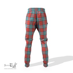 Scottish Dunbar Ancient Clan Family Crest Tartan Joggers Pants
