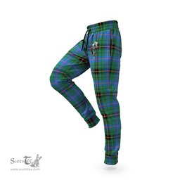 Scottish Davidson Ancient Clan Family Crest Tartan Joggers Pants