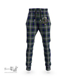 Scottish Davidson of Tulloch Dress Clan Family Crest Tartan Joggers Pants
