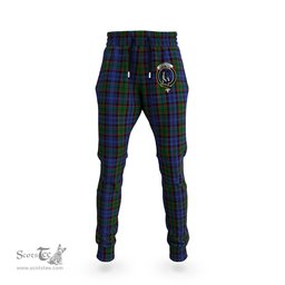 Scottish Fletcher Clan Family Crest Tartan Joggers Pants