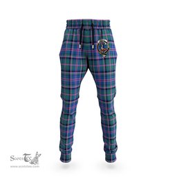 Scottish Cooper Clan Family Crest Tartan Joggers Pants