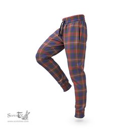 Scottish Fraser Hunting Modern Clan Tartan Joggers Pants