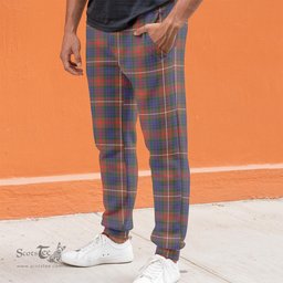 Scottish Fraser Hunting Modern Clan Tartan Joggers Pants