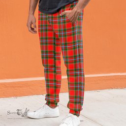 Scottish Drummond of Perth Clan Tartan Joggers Pants